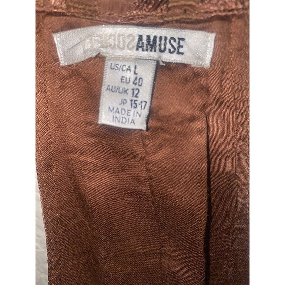 new dress Amuse Society boho hippie fairy Eyelet whimsical Morrisyn L Medallion - Picture 2 of 12